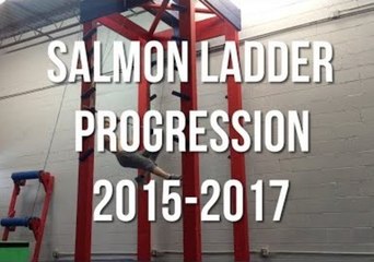 Man Documents His Salmon Ladder Progression Over Three Years