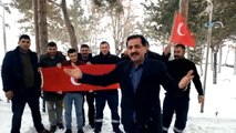 Erzurumlu Sanatçı 'Zeytin Dalı Harekatı' İçin Türkü Besteledi