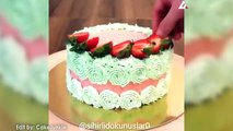 [AMAZING] Cakes Decorating Technique  Most Satisfying Cake Decorating Tutorial