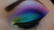 Arabian Peacock: Colorful Arab makeup tutorial (by MissChievous)