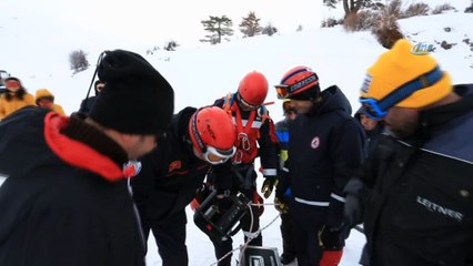 İtfaiyeden gerçeğini aratmayan tatbikat