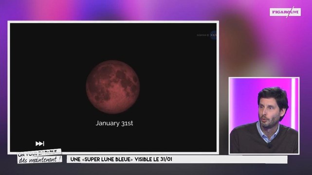 La super lune bleue visible le 31 janvier 2018