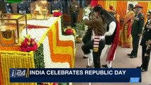 i24NEWS DESK | India celebrates Republic day | Friday, January 26th 2018