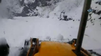 Rahatsızlanan Küçük İrem İçin Karda Seferberlik