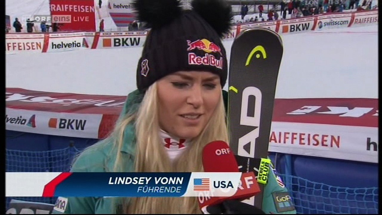 Lenzerheide Interview SG of the Super Combine