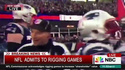 Breaking News:  NFL Admits to Rigging Games for Super Bowl