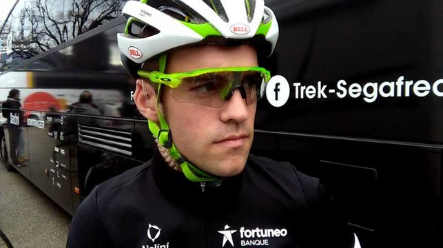 Romain Leroux au départ du Trofeo Serra de Tramuntana.