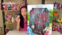 Jenny play 디즈니 프린세스 캐슬 플레이 세트 라푼젤 궁전 결혼식 공주인형놀이 Disney parks castle play set