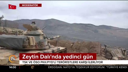 TSK ve ÖSO Afrin'de ilerliyor