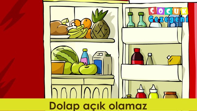 Anne karnım acıktı baktım dolap açıktı | çocuk şarkısı indir dinle izle