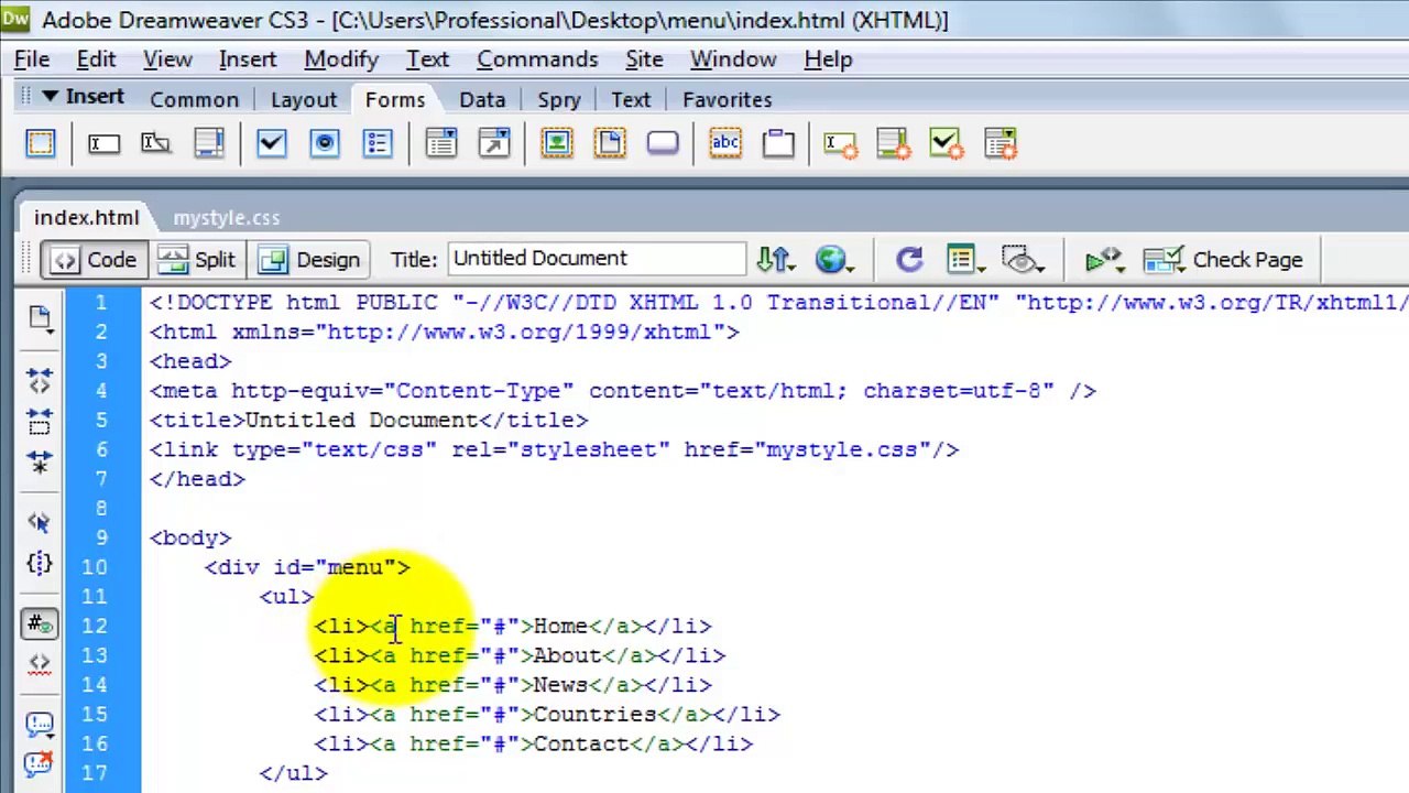 How to create Dropdown Menu with Submenus in Html and CSS (Hindi)