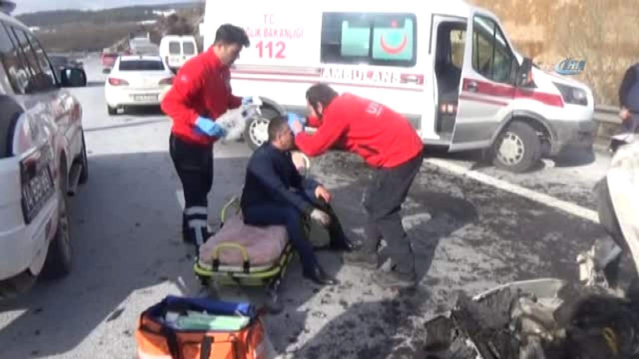 Bolu'da Trafik Kazası: 5 Yaralı