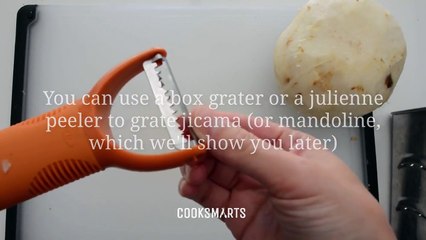 3 Ways to Grate Jicama by Cook Smarts