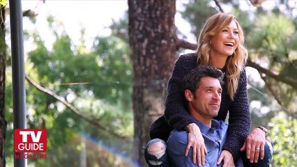 Cover Shoot With Grey's Anatomy! Ellen Pompeo and Patrick Dempsey! Season 10!