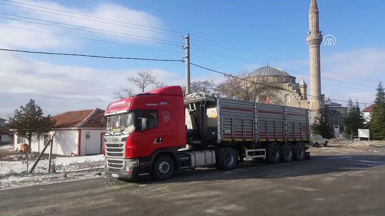 Kırşehir'deki kar ve tipi