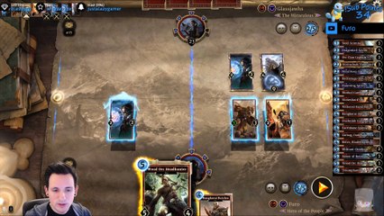 [TES LEGENDS] Guard is cheat! -  Top50 Orc Warrior Deck Gameplay ️ Clockwork City