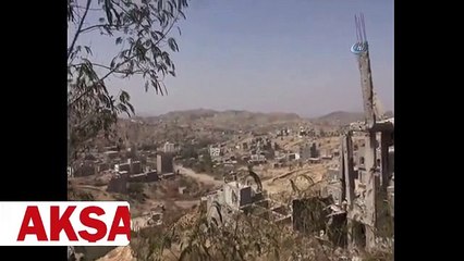 下载视频: Husilerin kuşatması altındaki Taiz�i kurtarma operasyonu başladı