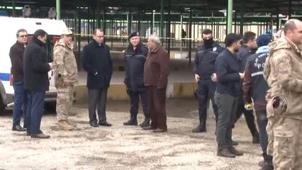Reyhanlı'da Boş Pazar Yerine Roket Düştü