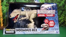 Jurassic World Indominus Rex Zoomer Dino Unboxing, Review By WD Toys