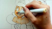 How to Color SKIN with COPIC Markers - @dramaticparrot