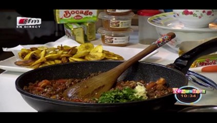 RUBRIQUE CUISINE avec ALPHIE dans Yeewu Leen du 26 Janvier 2018
