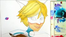 How to draw Cat Noir ✦ Miraculous Tales of Ladybug and Cat Noir ✦