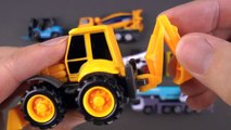 Learning Construction Vehicles for Kids - Construction Equipment Matchbox Hot Wheels Tomica トミカ Siku