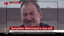 Suriyeliler Mehmetçik'e dua etti