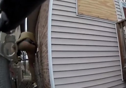 Chicago Police Tase Suspect After He Fled During Traffic Stop