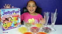 Jelly Fun Slushy Maker - DIY Giant Rainbow Slush Drinks - Gummy Candy Desserts Treats