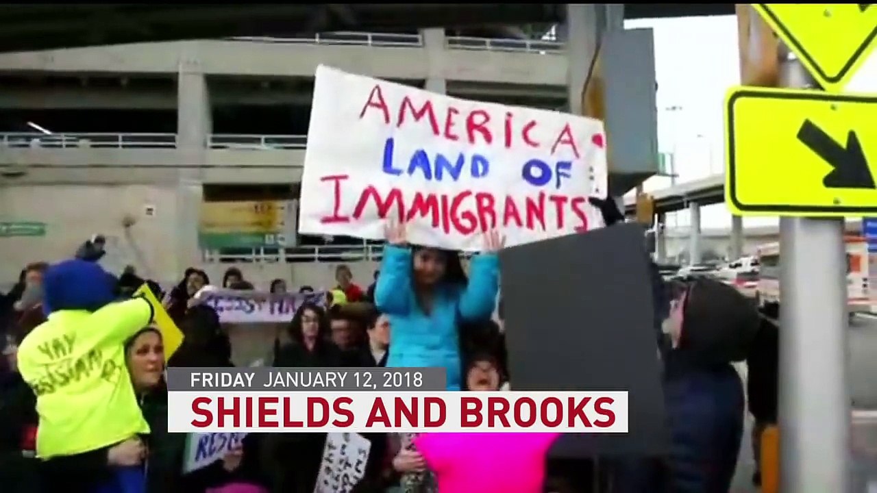 PBS NewsHour full episode January 12, 2018