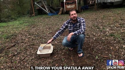 How to clean your cats litter box with Uncle Rob