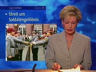 Tagesschau | 26. Januar 1998 20:00 Uhr (mit Dagmar Berghoff) | Das Erste