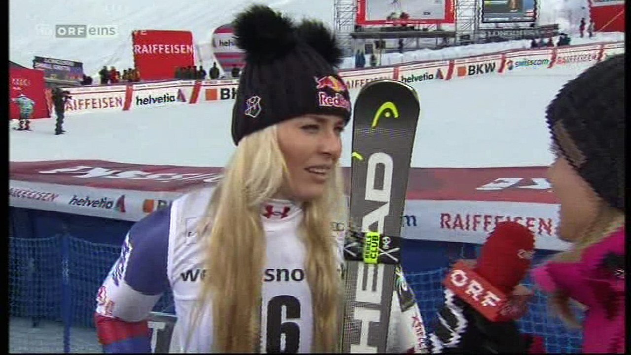 Lenzerheide Interview SL of the Super Combine