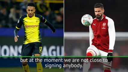 Video herunterladen: Wenger still chasing Arsenal signings... is it Aubameyang?