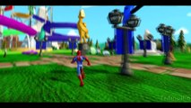 Мультик игра для детей про Человек Паук, лошадки и Тачки Машинки Дисней Spider Man & Disney Cars
