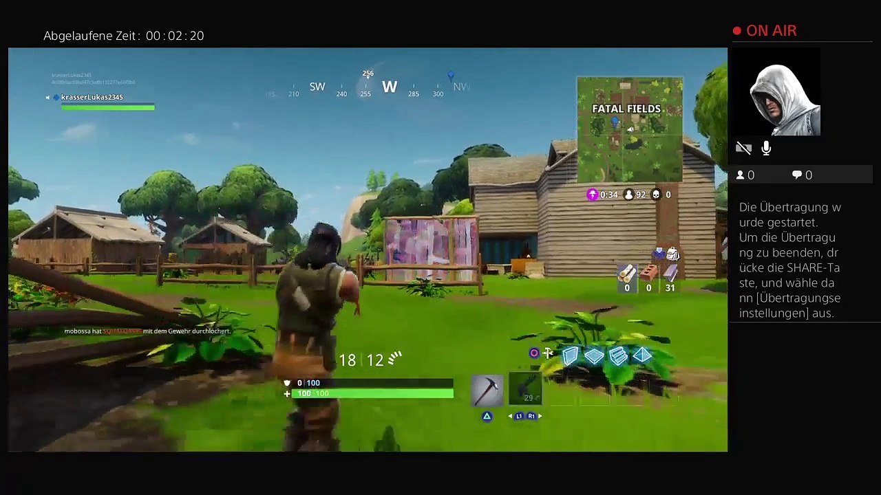 Fortnite ihr zockt mit