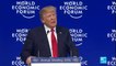 REPLAY - Discours de Donald Trump au Forum Économique de Davos 2018