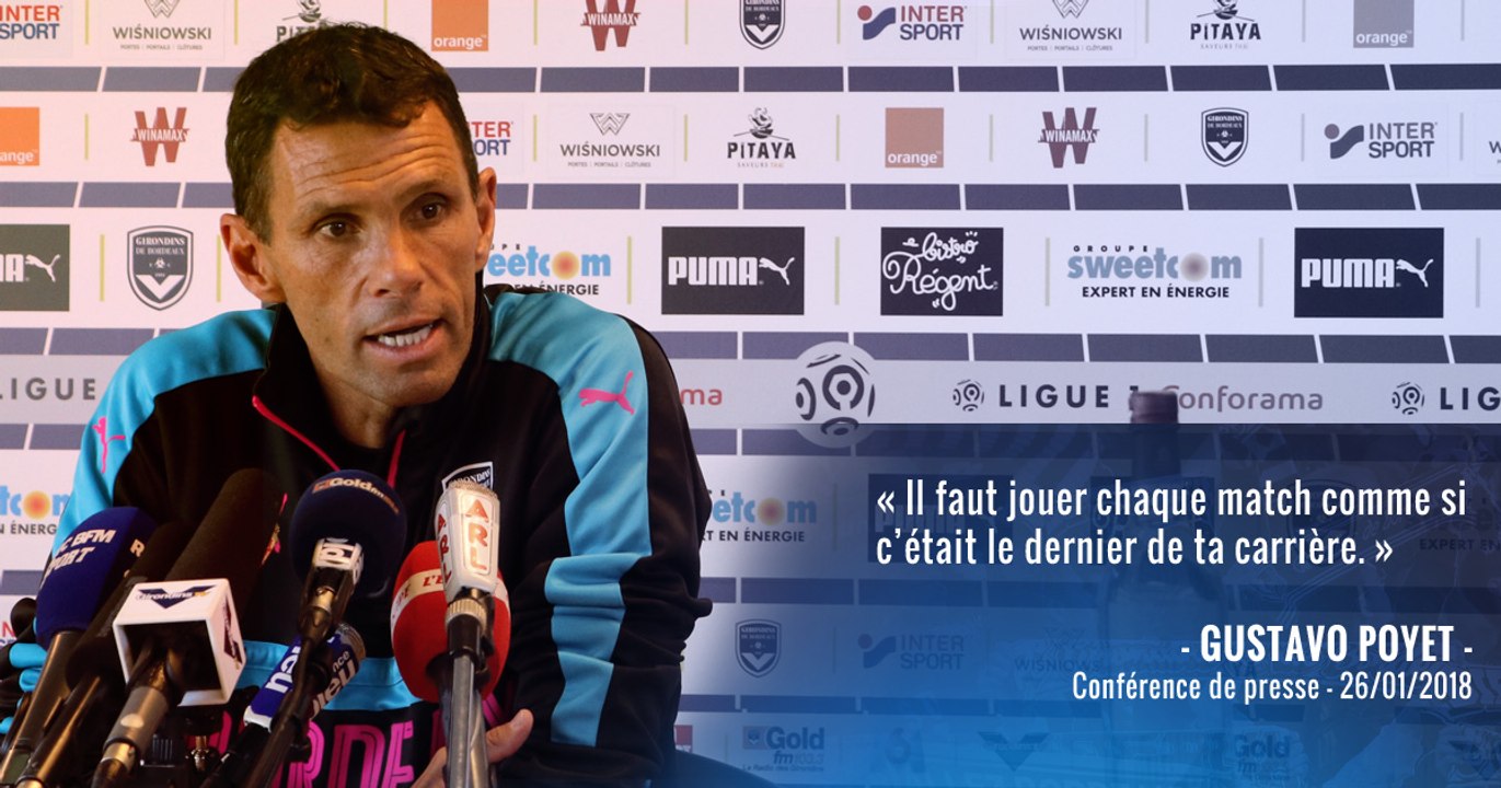 Gustavo Poyet s'exprime avant le choc face à Lyon