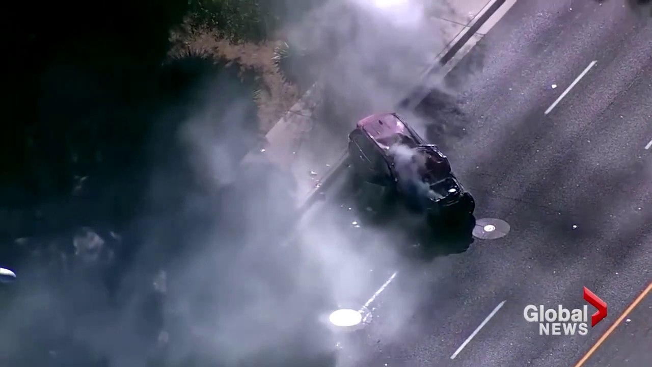 Course poursuite incroyable qui se termine très mal