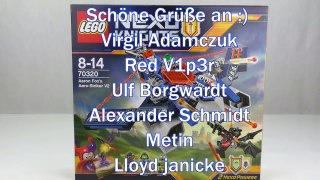 LEGO Nexo Knights Set 70320 Aaron Foxs Aero-Striker V2 Review deutsch / german