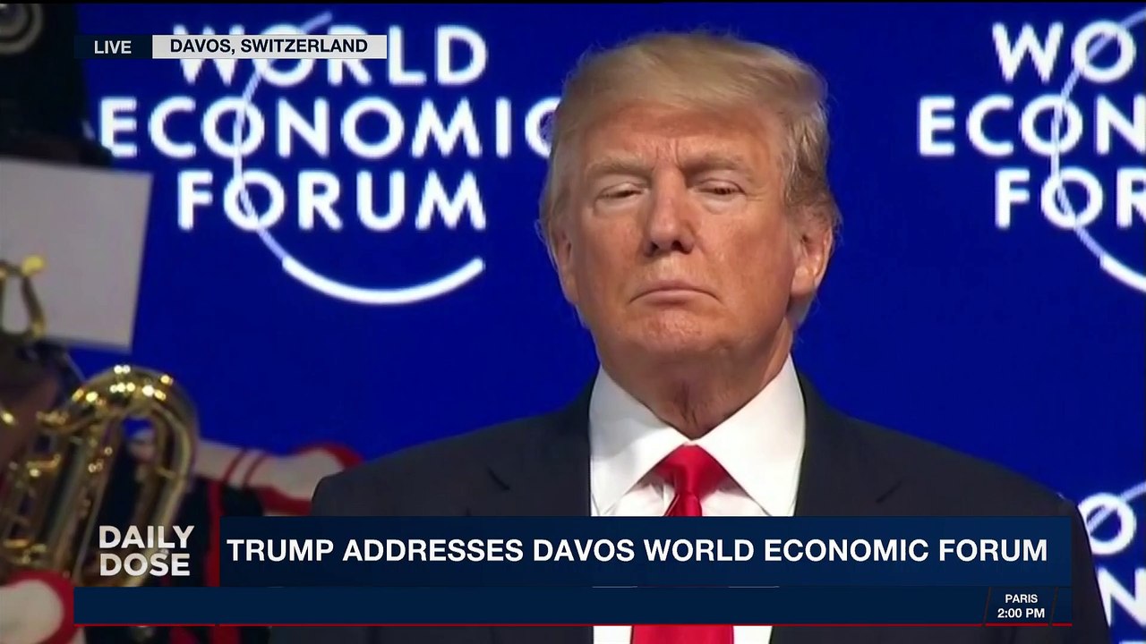 DAILY DOSE | Trump addresses Davos World Economic Forum | Friday, January 26th 2018