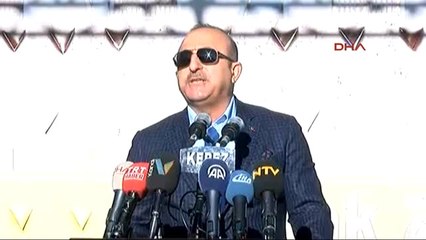 Antalya-Dışişleri Bakanı Çavuşoğlu Antalya'da Konuştu