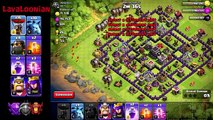 Clash of Clans Town Hall 9 Titan Pushing Strategy Guide TH9--Lavaloonian, Barch, Dragloon, GoGiWiz