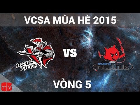 [29.05.2015] ASF vs GFL [VCSA Mùa Hè 2015]