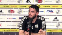 Thomas MoConférence de Presse d' Avant - match J13  - Amiens SC - AS Monaco