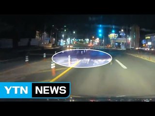 [단독] 갑작스레 뛰어든 멧돼지 떼, SUV와 '쾅' / YTN