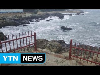 바닷가 산책하던 형제 2m 난간에서 추락 중상 / YTN