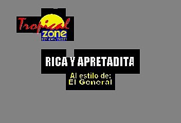 Rica Y Apretadita - El General (Karaoke)