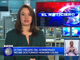 Download Video: Buen reconocimiento para último hielero del Chimborazo recibe Doctorado Honoris Causa